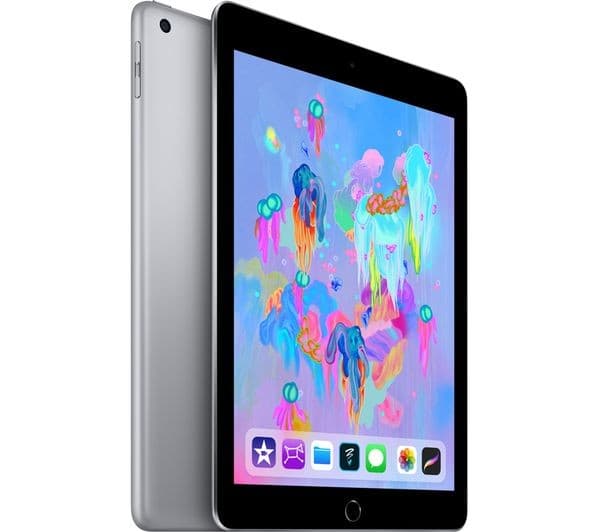 Apple iPad 9.7 2018 Wi-Fi 32GB Tablet - Space Grey - Image 1