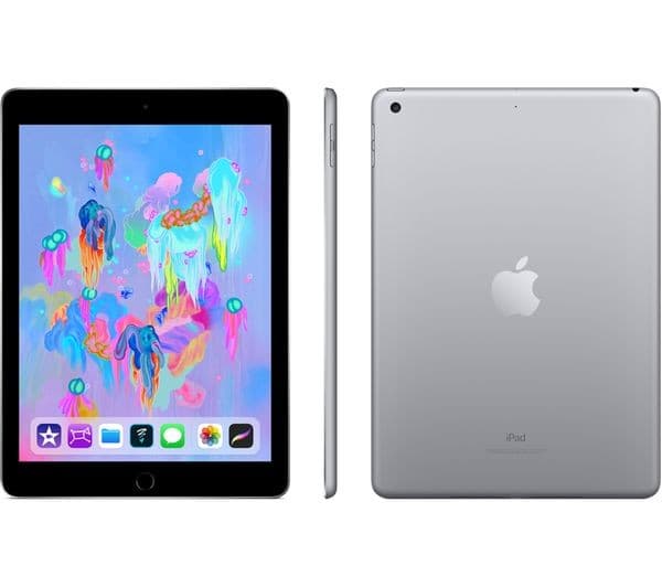 Apple iPad 9.7 2018 Wi-Fi 32GB Tablet - Space Grey - Image 3