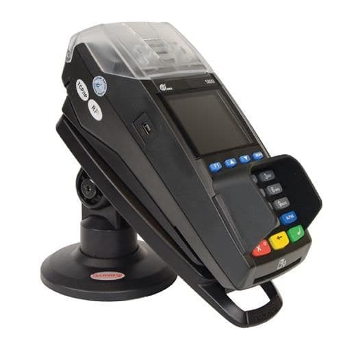 Havis FlexiPole Compact Quick Release Payment Terminal Stand - ASS90121A, Black - Image 1