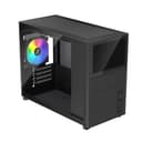 1st Player MIKU Mi6-EV Tempered Glass Emotion View Mid Tower Gaming Case - Black thumbnail 2
