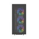 1st Player MIKU Mi6-EV Tempered Glass Emotion View Mid Tower Gaming Case - Black thumbnail 6