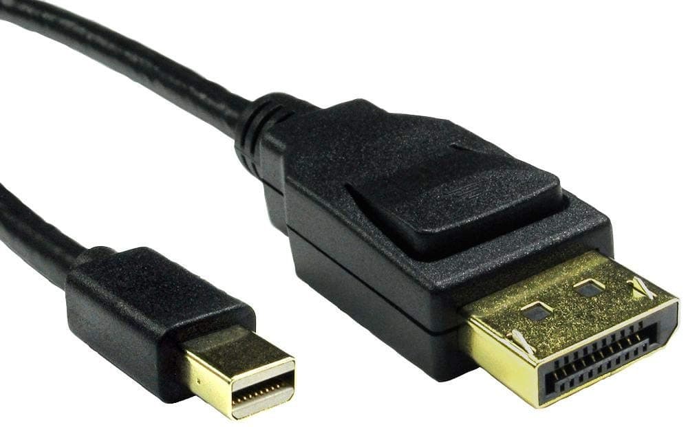 Pro Signal PSG91722 8K Mini DisplayPort a DisplayPort 1.4 macho a macho, 0,5 m, color negro