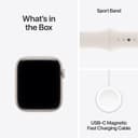 Apple Watch SE 3 Smartwatch 44mm Starlight thumbnail 6