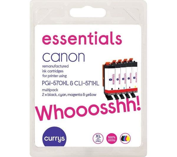 CANON PGI570XL/571 Tri-colour & Black Ink Cartridges - Multipack - Image 1