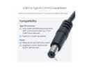 StarTech USB Type-M to DC 5V Power Cable Black thumbnail 3