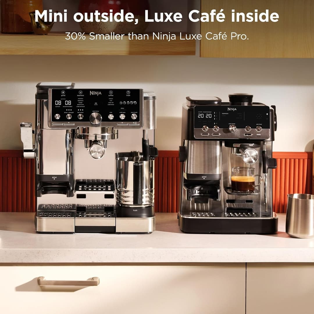 Ninja Luxe Café Mini 2-in-1 Espresso and Filter Coffee Machine ES301UK - Image 3