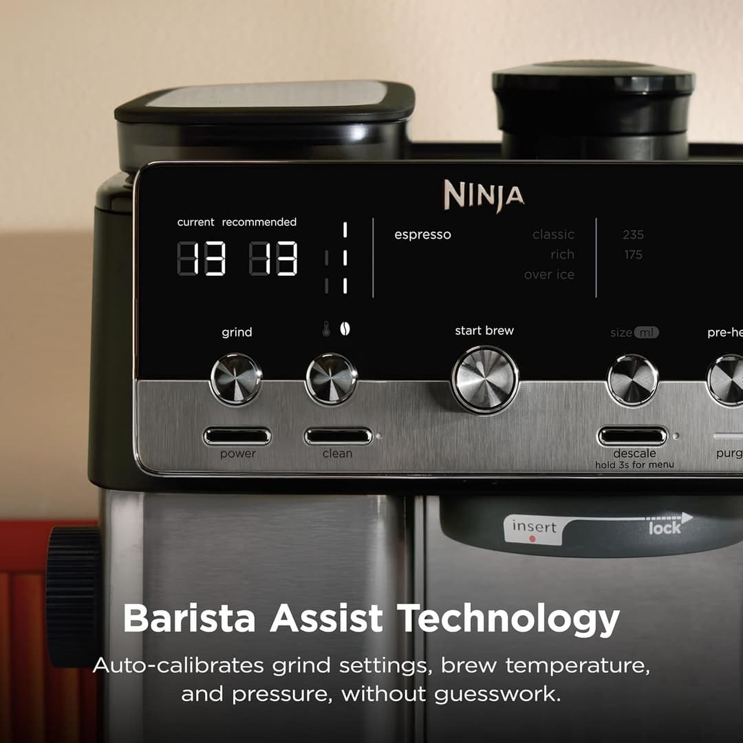 Ninja Luxe Café Mini 2-in-1 Espresso and Filter Coffee Machine ES301UK - Image 6