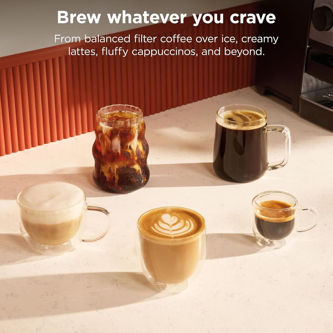 Ninja Luxe Café Mini 2-in-1 Espresso and Filter Coffee Machine ES301UK - Image 8