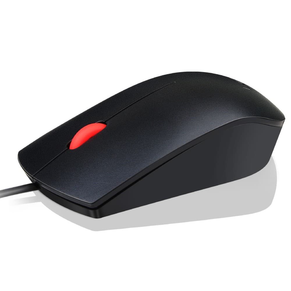 Lenovo 4Y50R20863 3 Buttons Wheel Scrolling Ambidextrous Optical Wired Mouse