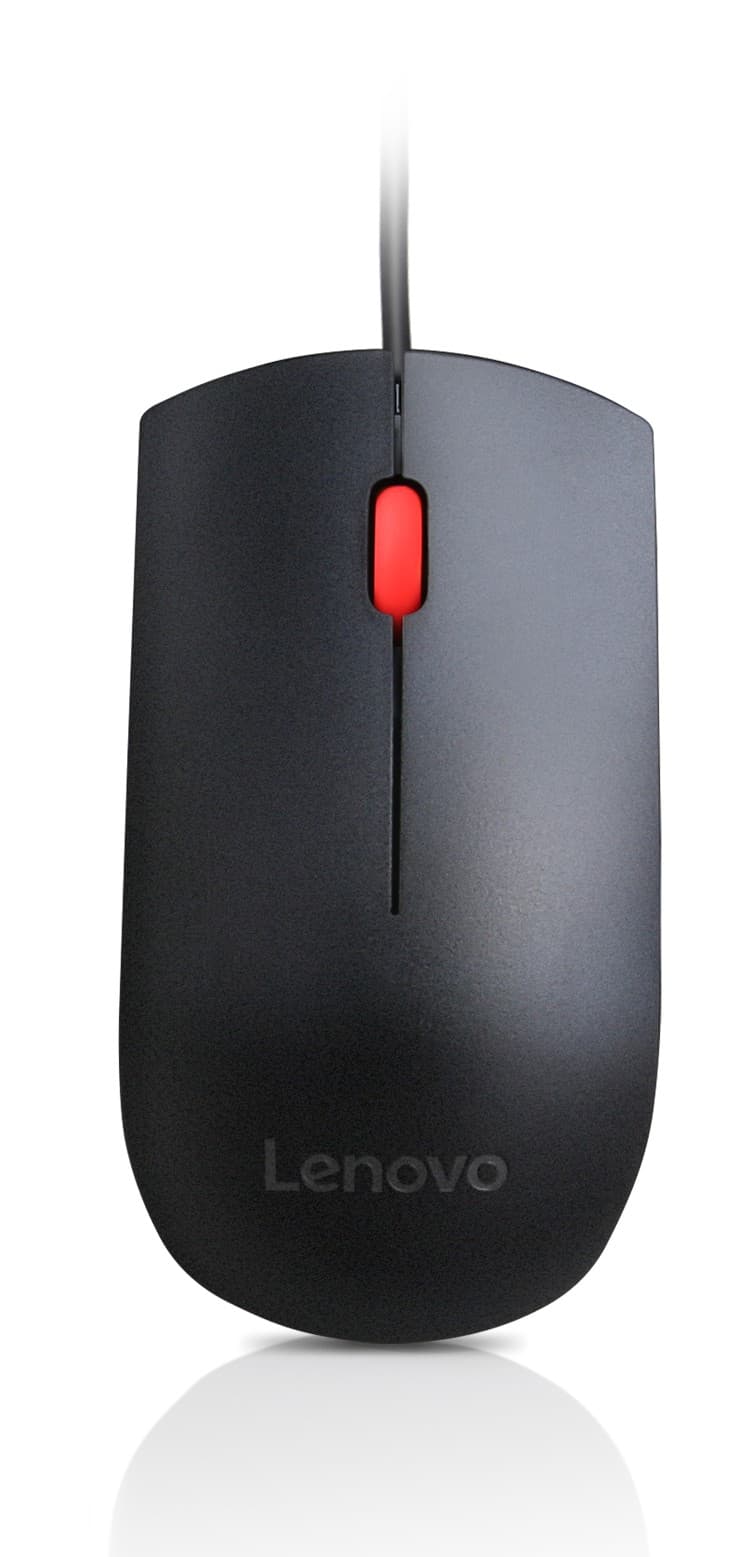 Lenovo 4Y50R20863 3 Buttons Wheel Scrolling Ambidextrous Optical Wired Mouse - Image 3