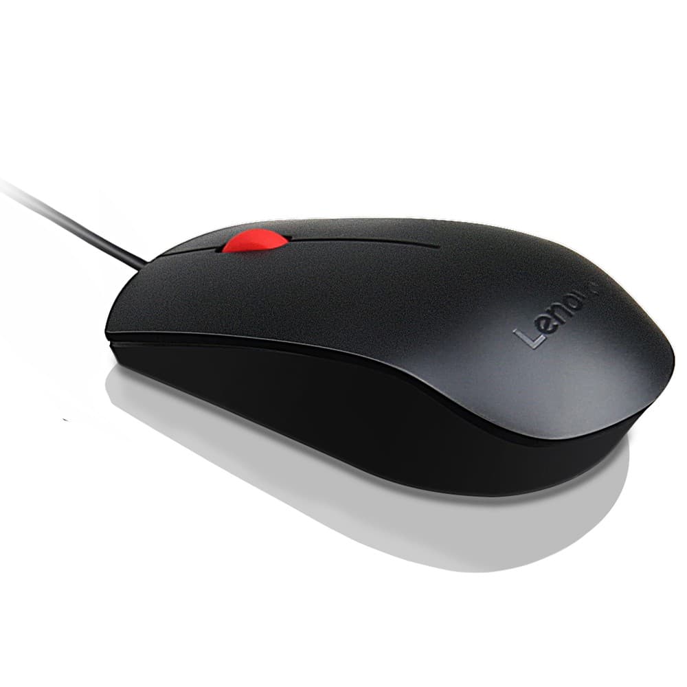 Lenovo 4Y50R20863 3 Buttons Wheel Scrolling Ambidextrous Optical Wired Mouse - Image 6