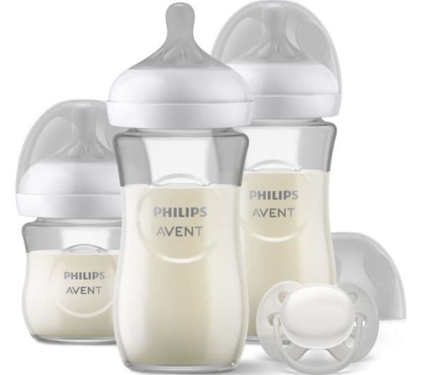 PHILIPS AVENT Avent Glass Baby Bottle Newborn Gift Set - Image 1