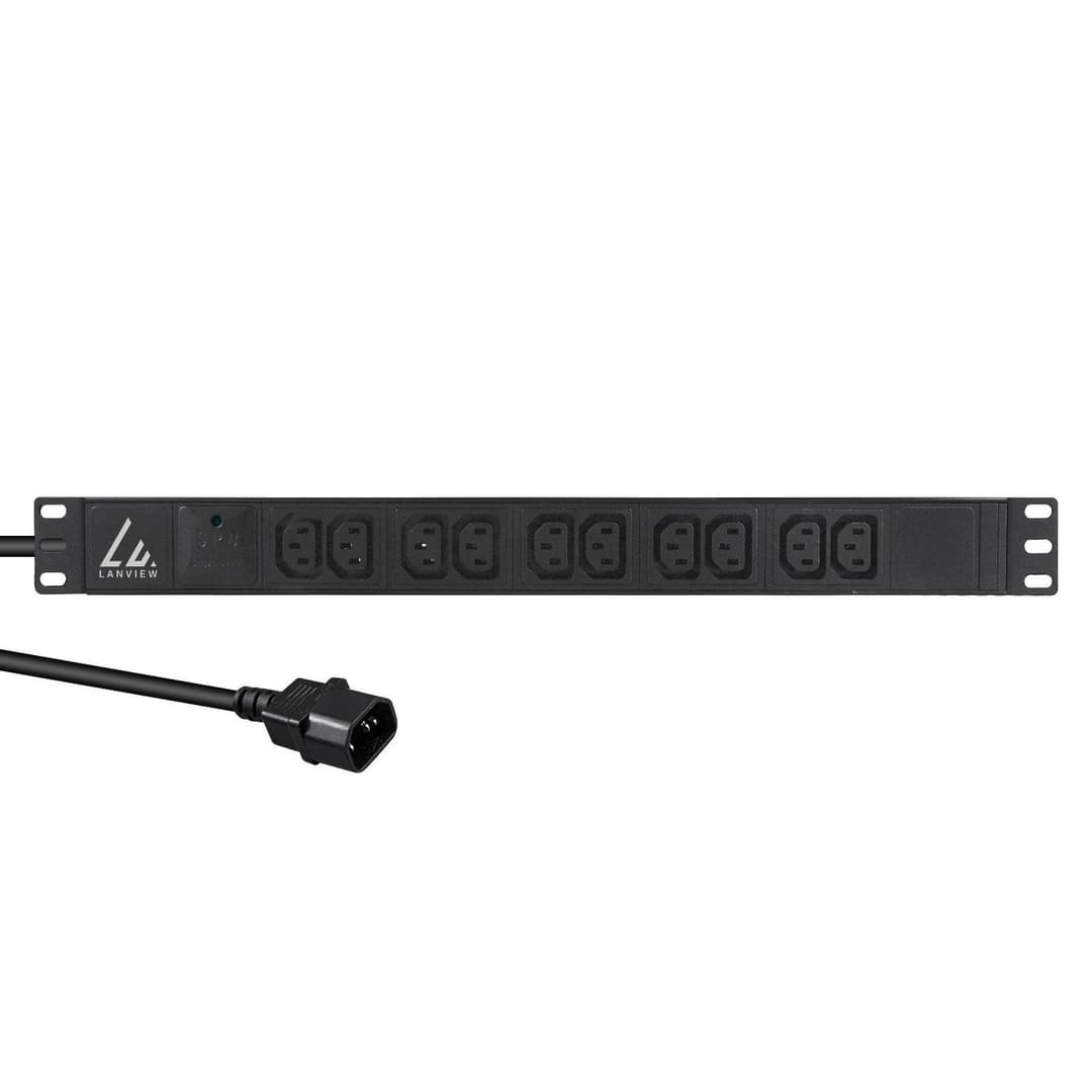 19´´ 10-way c13 outlets with - Image 1