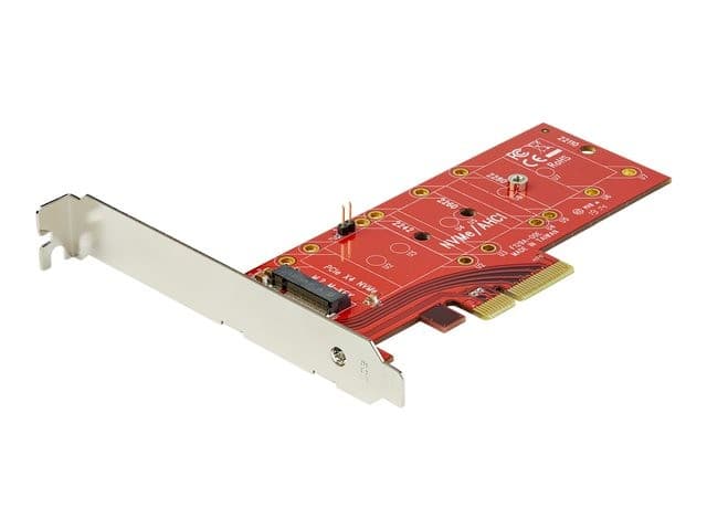 StarTech M2 PCIe SSD Adapter PCIe x4 Red - Image 1