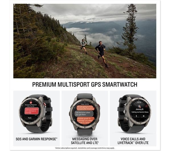 Garmin fēnix 8 Pro AMOLED Sapphire 51mm Smartwatch - Titanium - Image 2