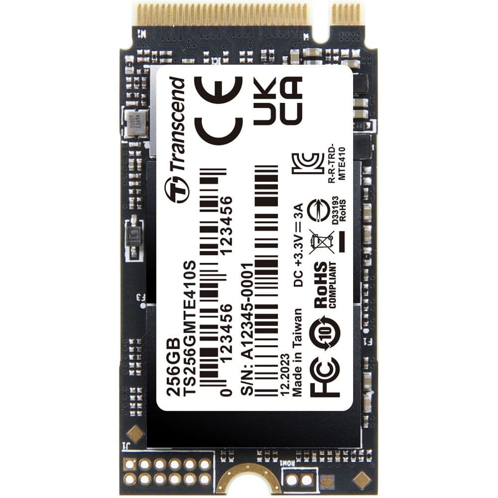256GB Transcend 410S NVMe PCIe 4.0 M.2 2242 Gen4 x4 Internal SSD - Image 3