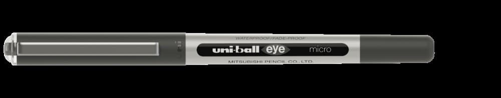 uni-ball Eye 12 Pack Black Micro Rollerball Pen 0.5mm Nib