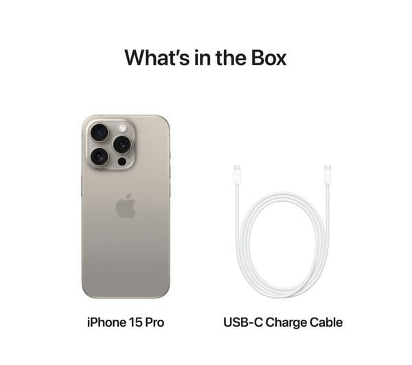 Apple iPhone 15 Pro - 128 GB, Natural Titanium - Image 7
