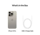 Apple iPhone 15 Pro - 128 GB, Natural Titanium thumbnail 7