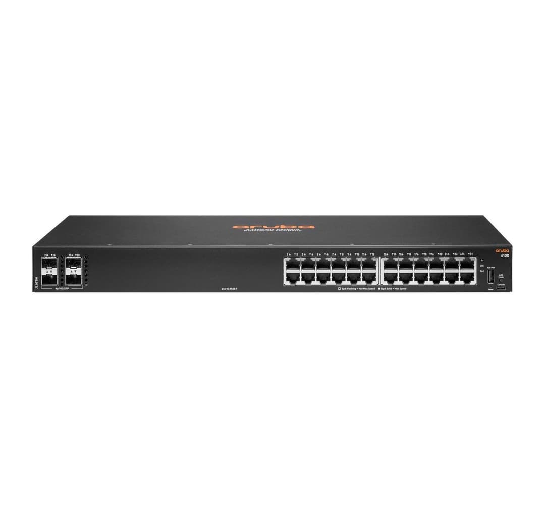 Aruba 6100 24G 4SFP+ Switch - Image 1