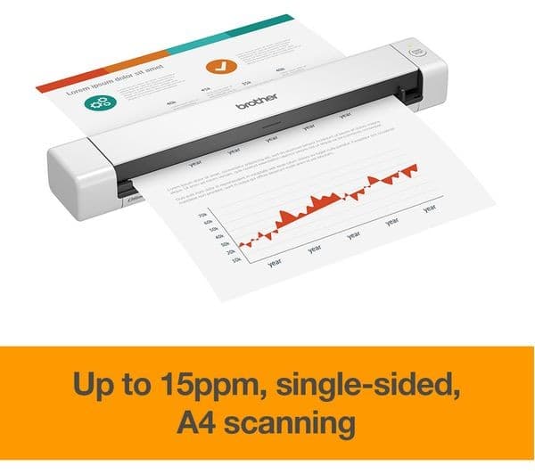 BROTHER DS640 Document Scanner - Image 4