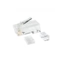 CablesDirect Cat 6 RJ-45 Plug (100pack) RJ45 Transparente - Conector (RJ45, Transparente, Oro) thumbnail 2