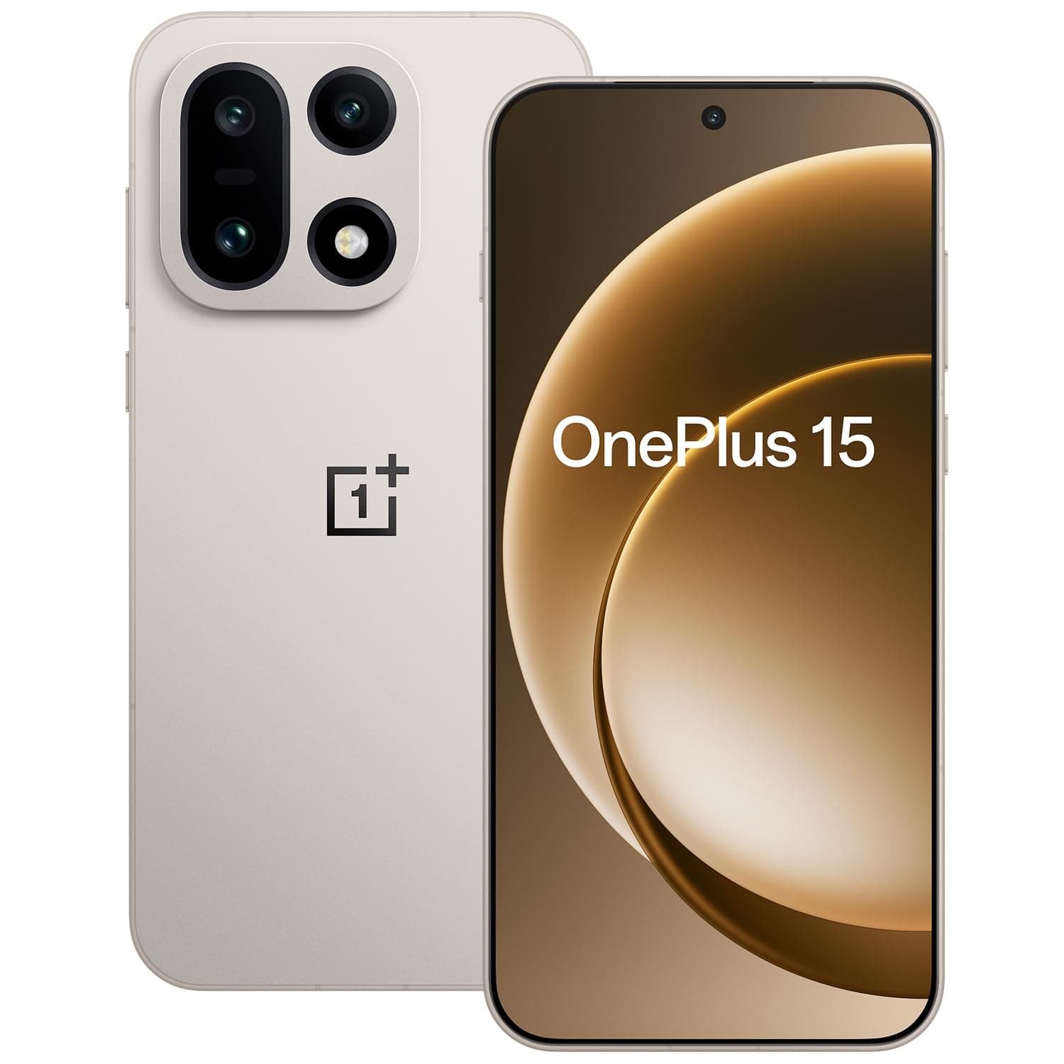OnePlus 15 Tri-Chip AI Smartphone - Sand Storm