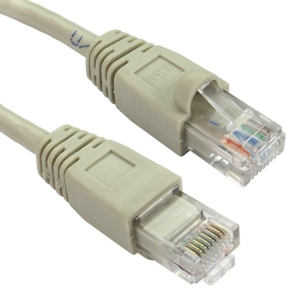 Cables Direct B5-110 10m Cat5e U/UTP Snagless Network Cable - Grey