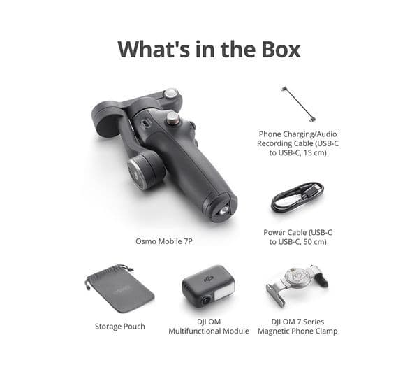 DJI Osmo Mobile 7P Smartphone Gimbal Silver - Image 2