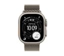 Apple Watch Ultra 3 GPS + Cellular 49mm Natural Titanium Case with Natural Titanium Milanese Loop - Medium thumbnail 2