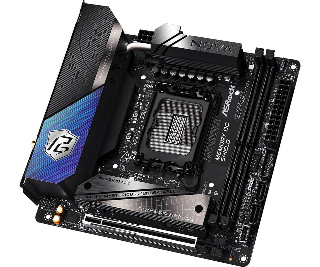 Asrock Phantom Gaming Z890I Nova WiFi Intel Z890 LGA 1851 (Socket V1) mini ITX - Image 5