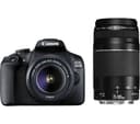 Canon EOS 2000D DSLR Camera - EF-S 18-55mm III + EF 75-300mm III Twin Lens Kit thumbnail 1