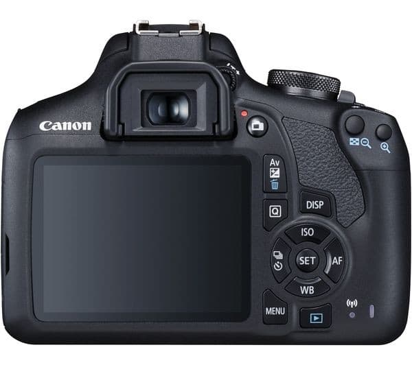 Canon EOS 2000D DSLR Camera - EF-S 18-55mm III + EF 75-300mm III Twin Lens Kit - Image 2