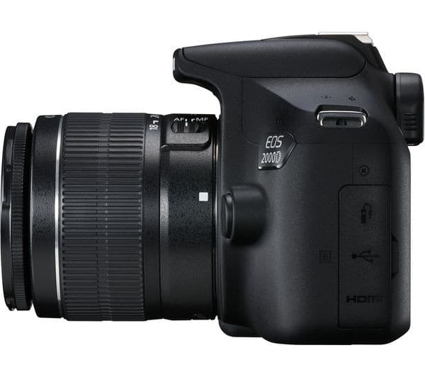 Canon EOS 2000D DSLR Camera - EF-S 18-55mm III + EF 75-300mm III Twin Lens Kit - Image 7
