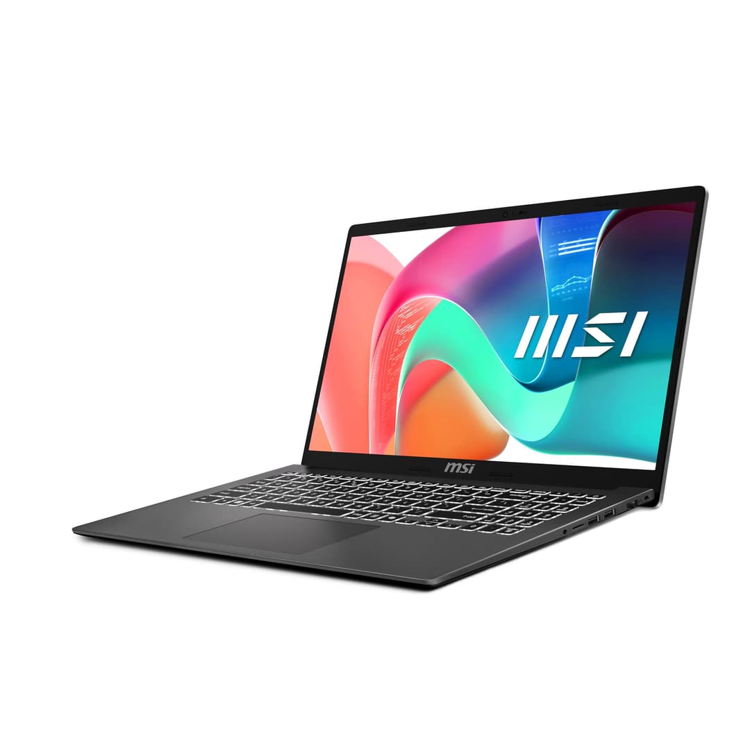MSI Modern 15 Laptop - Platinum Gray - Image 4