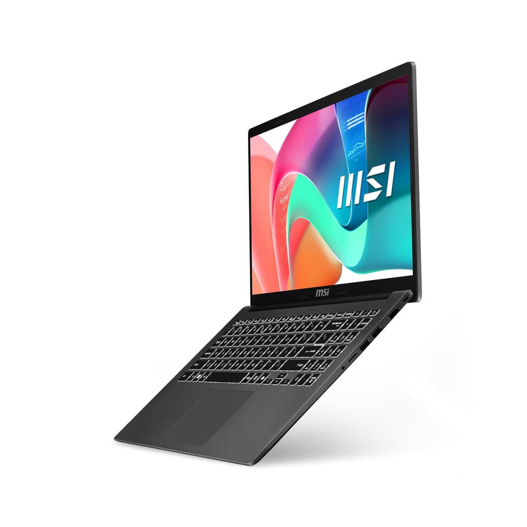 MSI Modern 15 Laptop - Platinum Gray - Image 7