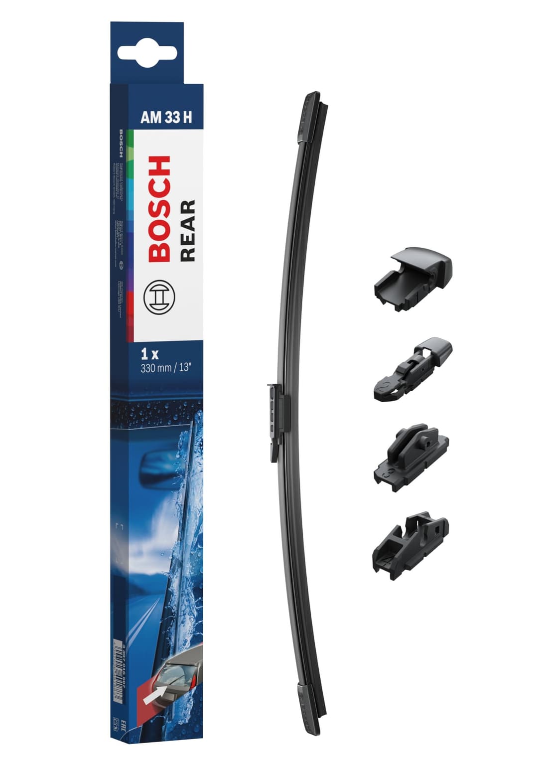 Bosch AM33H Rear Windscreen Wiper - Black - Image 5