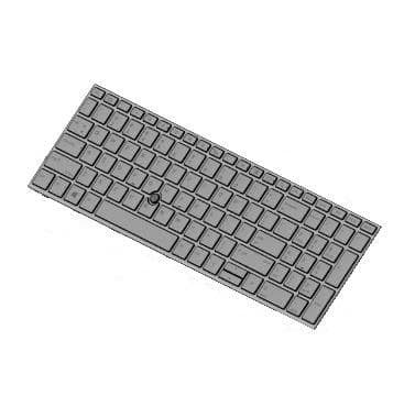 HP L28407-B71 Backlit Keyboard with Pointing Stick for ZBook 17 G5 - Swedish/Finnish (SE/FI) Layout (KBD TP+PS BL SR) - Image 1