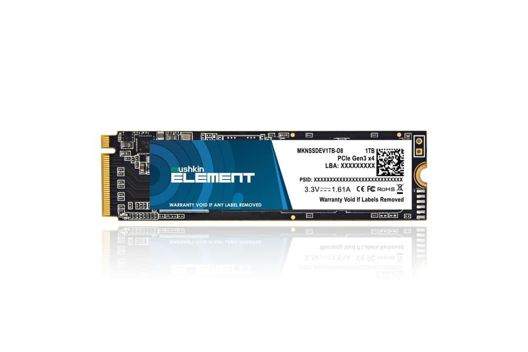 Mushkin Element M.2 1 TB PCI Express 3.0 3D NAND NVMe - Image 2