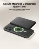 Belkin BoostCharge 5000mAh Slim Magnetic Power Bank with USB C Port - Black thumbnail 4