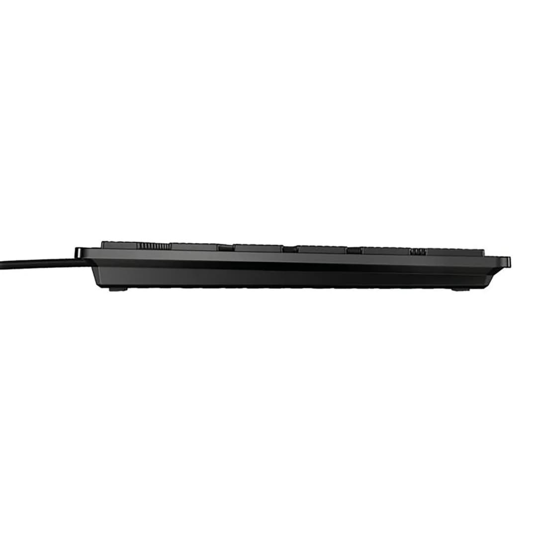 Cherry KC 6000 Slim Ultra Flat USB Wired Keyboard - Black - Image 2
