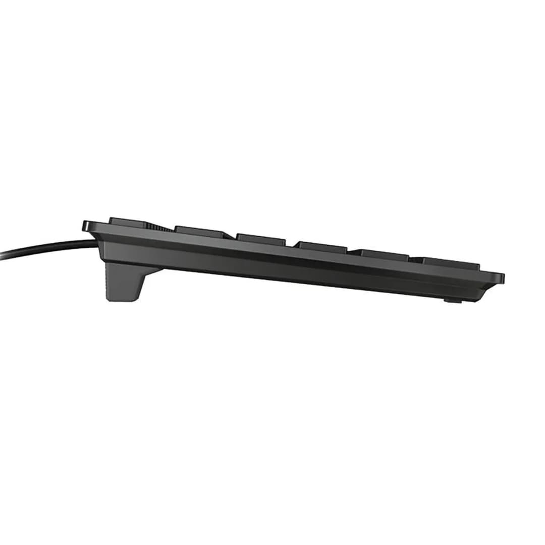 Cherry KC 6000 Slim Ultra Flat USB Wired Keyboard - Black - Image 3
