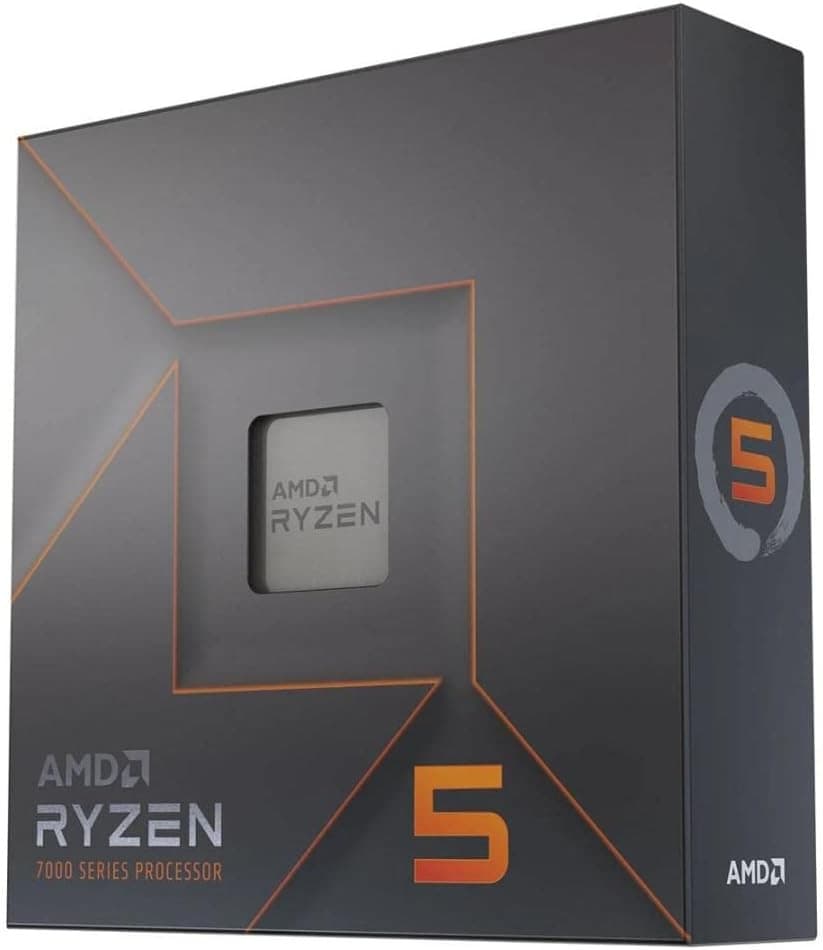 AMD Ryzen 5 7600X 6 Cores 12 Threads, Up to 5.3GHz, 38MB Cache, AM5, Radeon Graphics, 105W, No Cooler