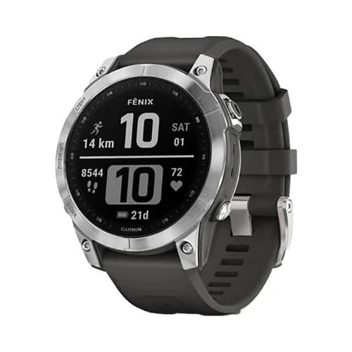 Garmin fēnix 7 GPS Smartwatch 47mm Silver - Image 1