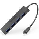 Plugable Technologies USB C to USB Adapter Hub, 4 Port USB 3.0 Hub, USB Splitter for Laptop, Compatible with Windows, MacBook Pro/Air, iPad Pro, Surface Pro, Chromebook, Linux, Android, Charging Not Supported thumbnail 1