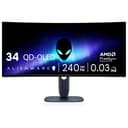 Dell Alienware AW3425DW 34" QD-OLED UWQHD 240Hz Freesync G-Sync Compatible Curved Gaming Monitor thumbnail 1