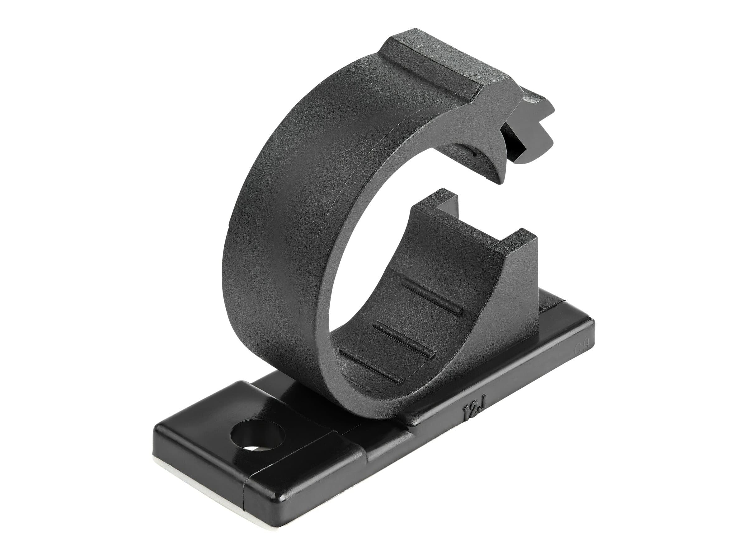 StarTech CBMCC3 Cable Clips Black