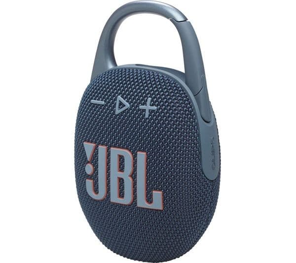 JBL Clip 5 Portable Wireless Speaker - Blue - Image 1