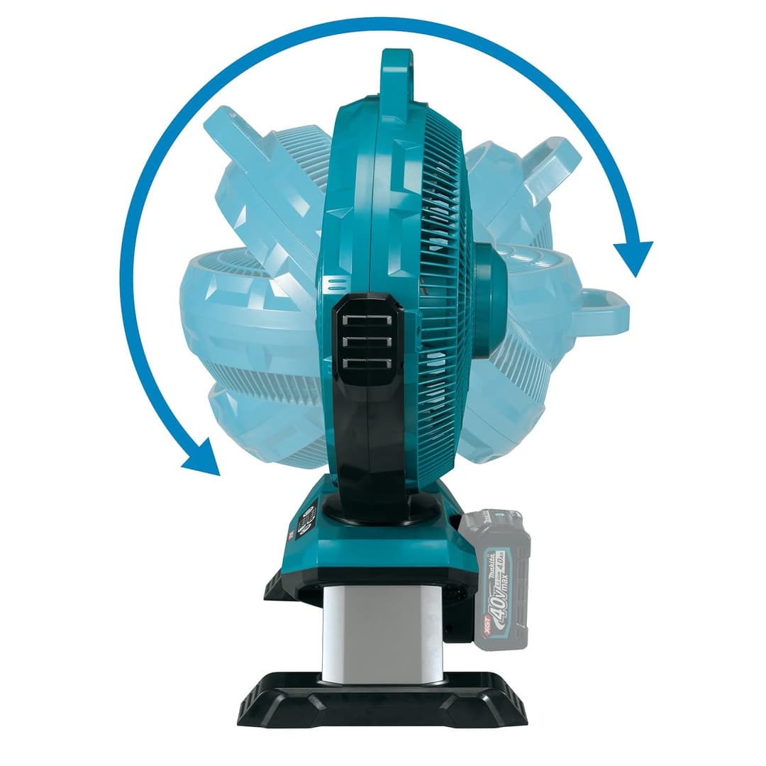 Makita CF002FZ 40V Max Li-ion XGT Portable Fan - Petrol - Image 8