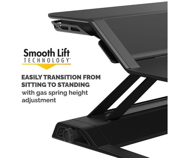 FELLOWES Lotus Sit-Stand Workstation - Black - Image 5